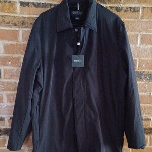 NWT Kenneth Cole Awearness Black 3/4 Windbreaker
